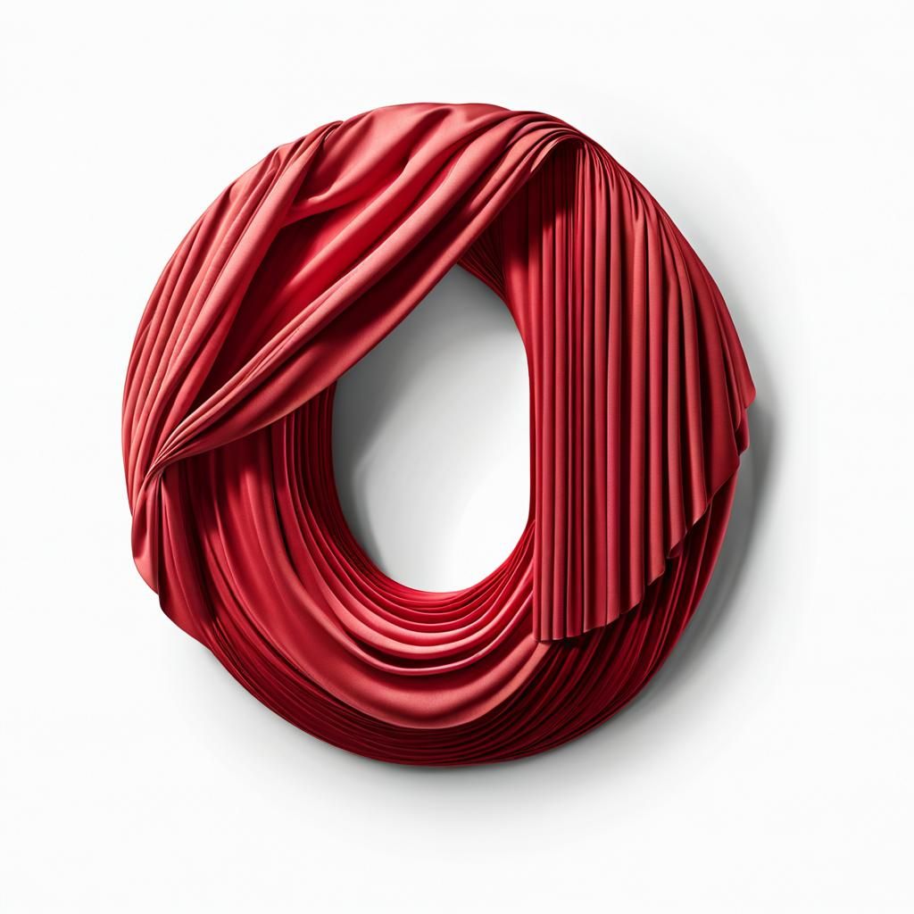 A Theatrical letter ’O’ ….