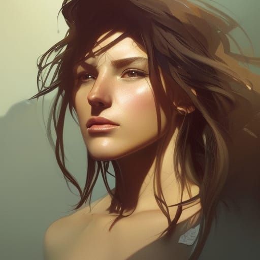 Detailed Portrait in Dynamic Lighting