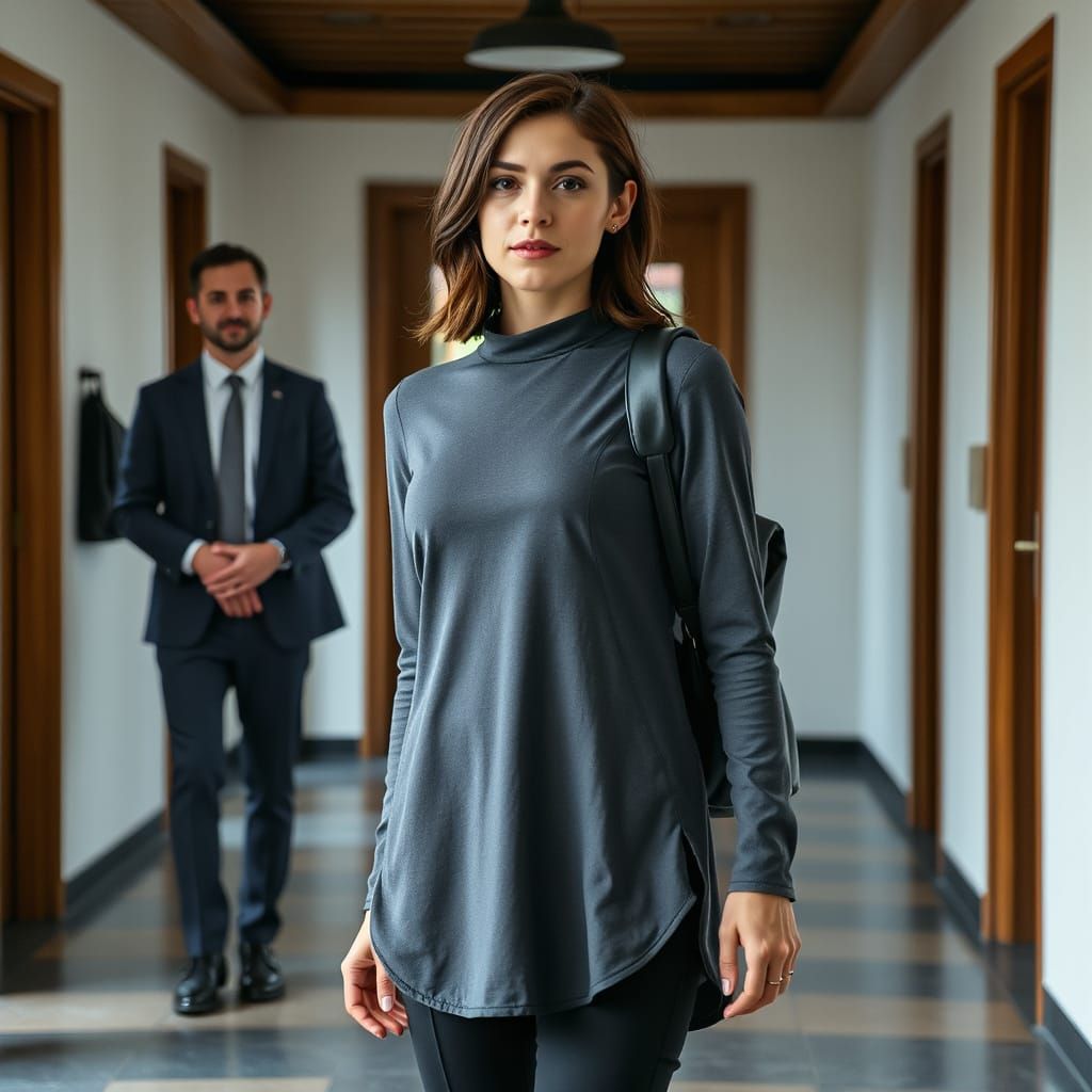 Veronica Lodge Style in Contemporary Office