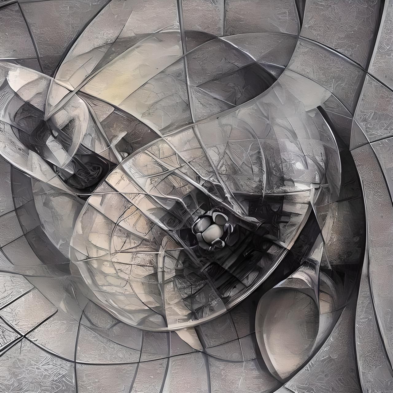 Geometric Abstract: Hyperreal Polychromatic Mandelbulb Art