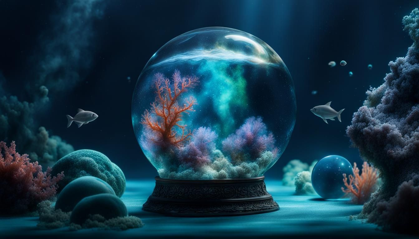 Ocean Orb Reflects Cosmic Wonders
