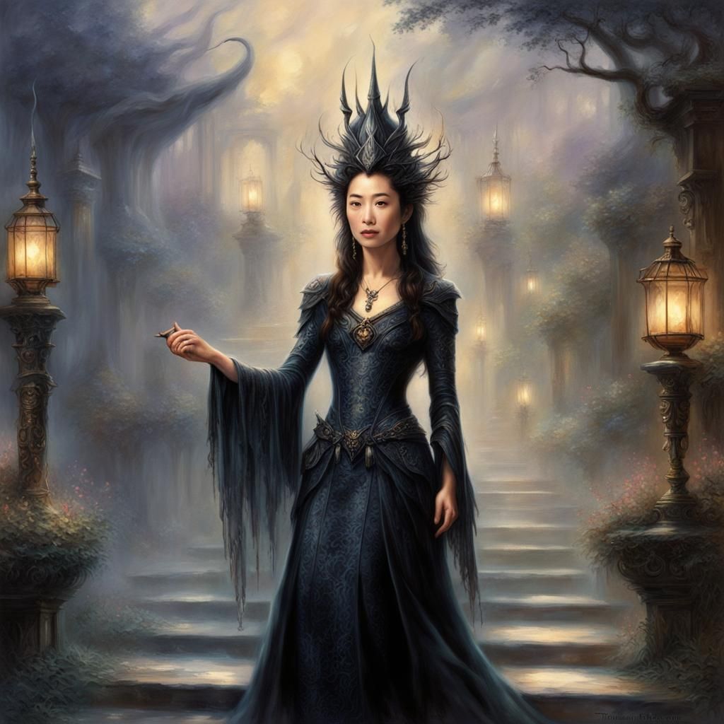 Michelle Yeoh as Ethereal Dark Witch Queen