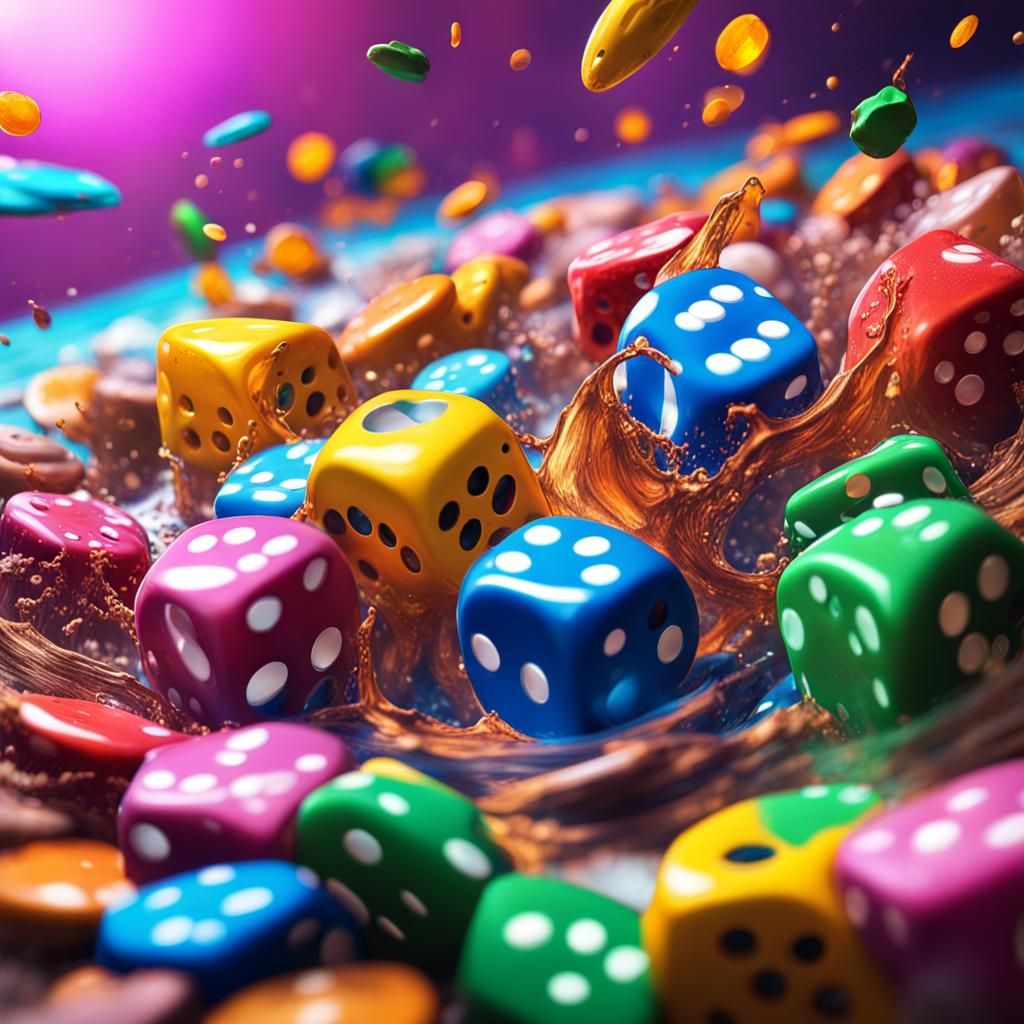 Hyperrealistic Gambling Invitation with Cards