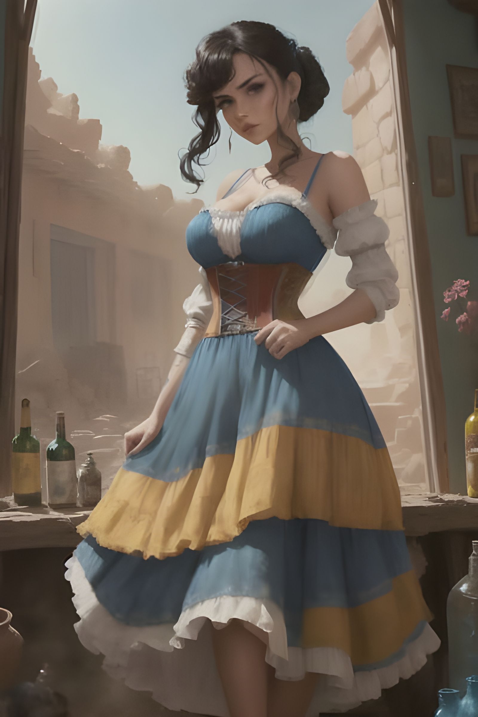 Senorita Bandit in Desert Cantina