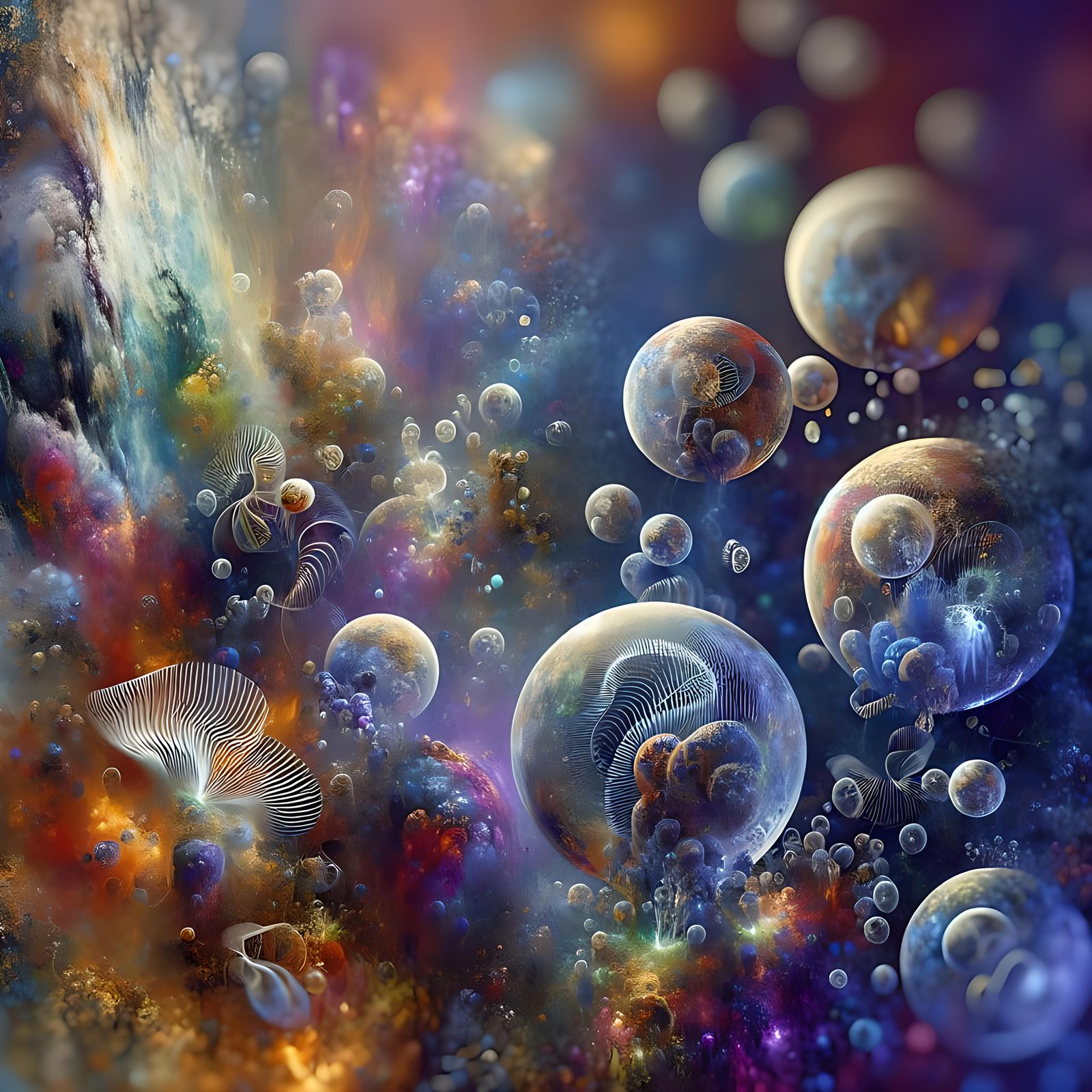 Intriguing Image of Co-Habitating Alien Obglots