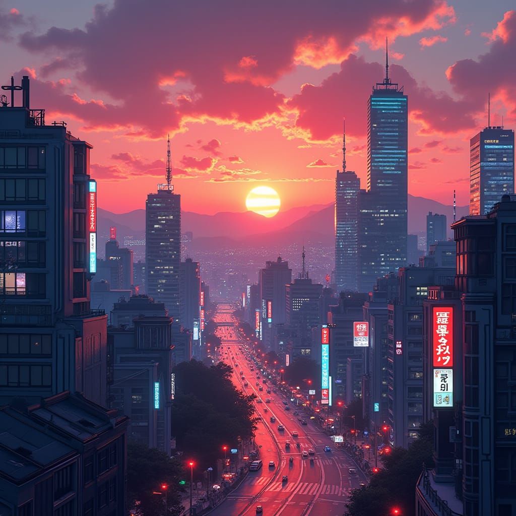 skyline of Soeul, Korea