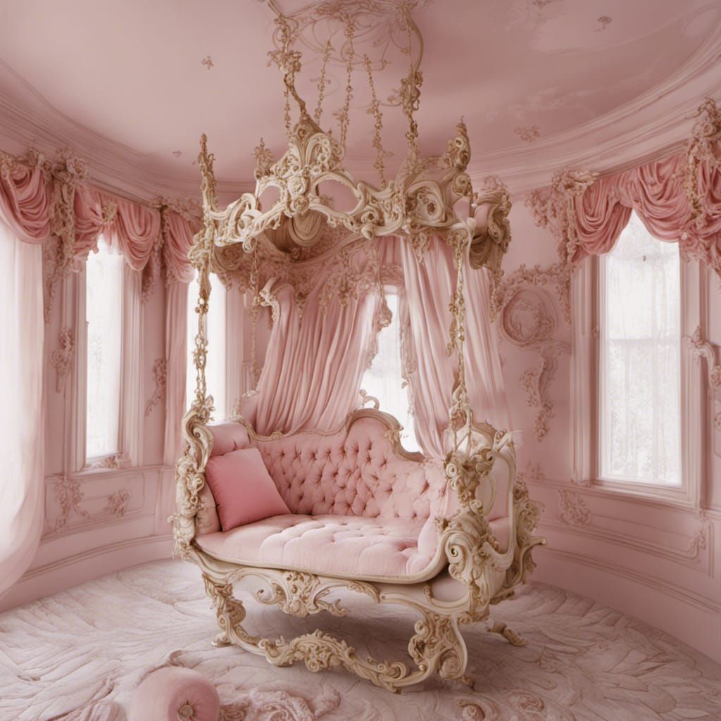 Rococo Swing in Princess Room Scene