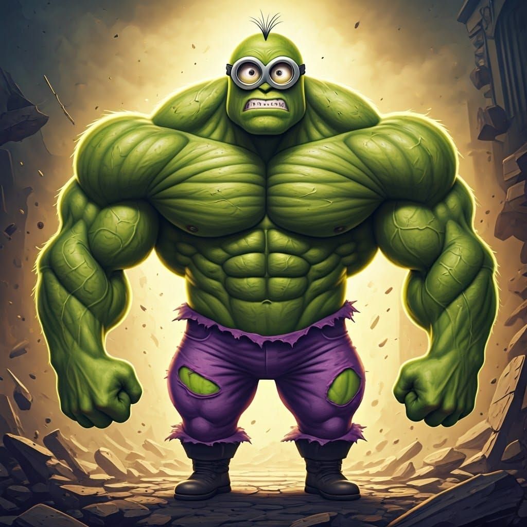 Muscular Minion Infused with Monster Essence