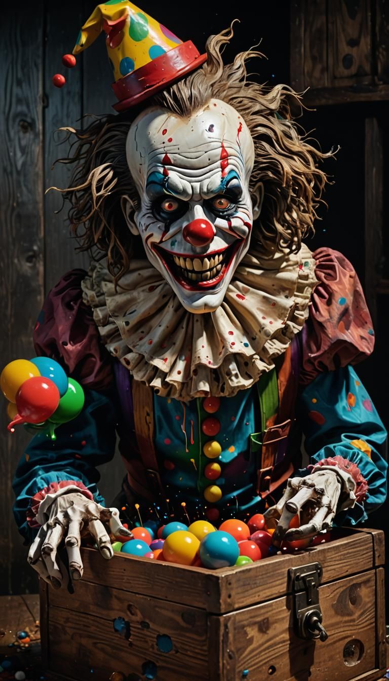 Macabre Jack-in-the-Box Splash Art