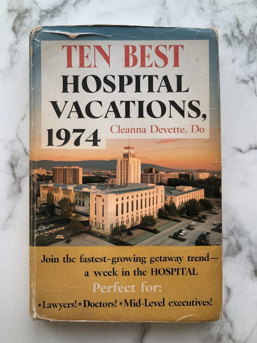 Weekly Read: *Ten Best Hospital Vacations, 1974*, by Cleanna...