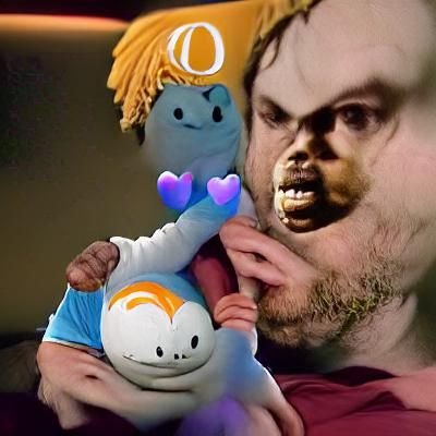 Linkara and Oneyplays: An AI-Generated Image
