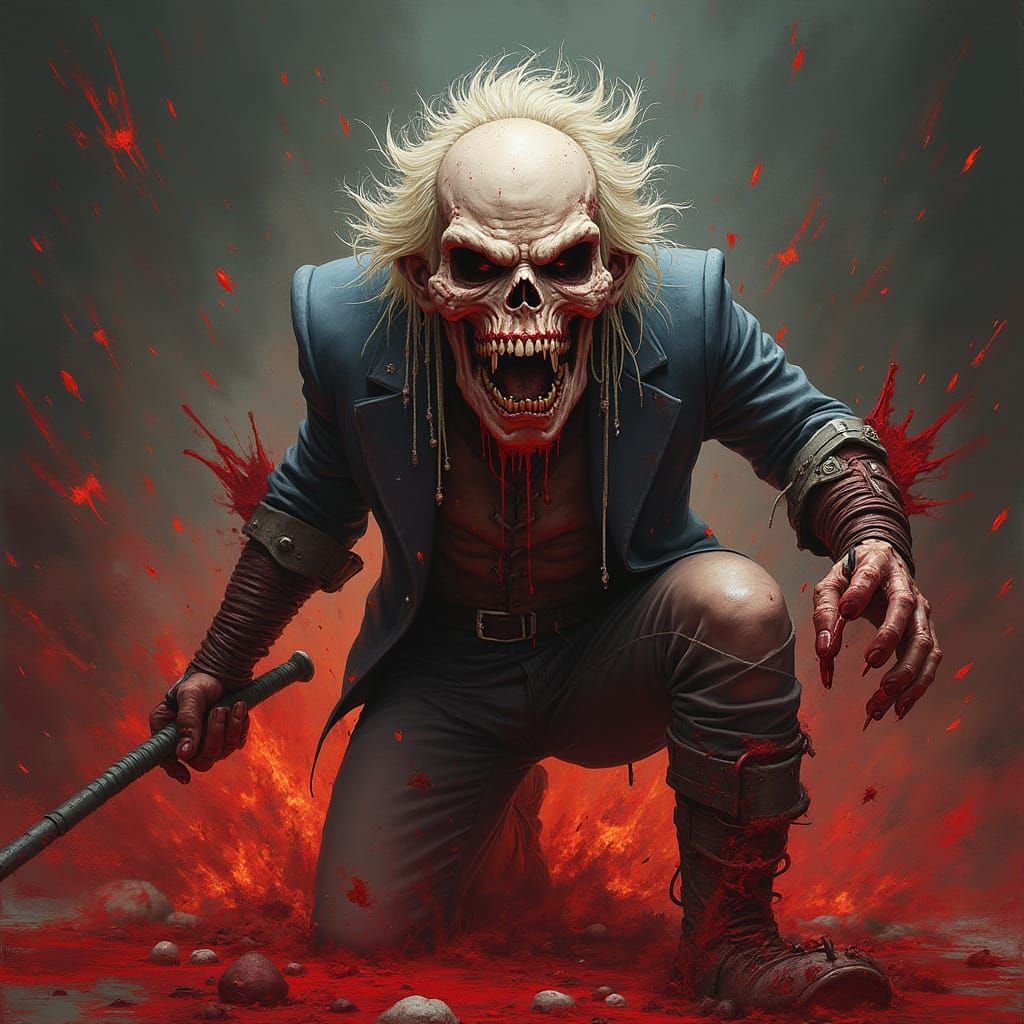 Bloody Iron Maiden Torture Device