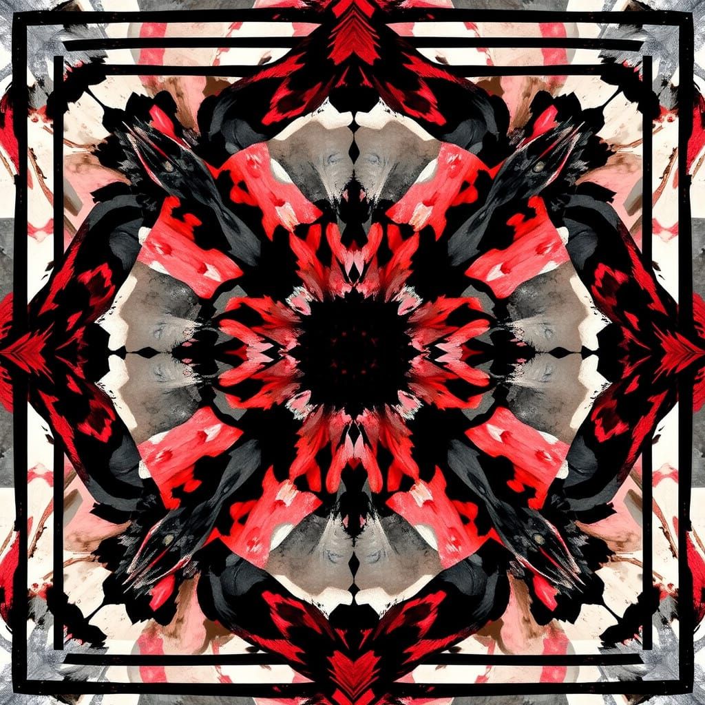 Surrealist Cubist Art Piece in Neo-Cubism Style