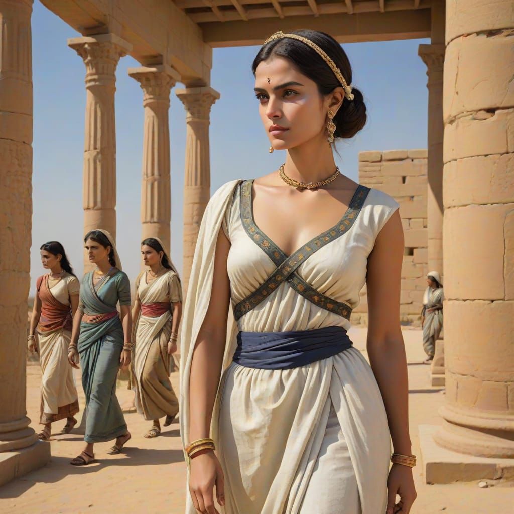 Roman Woman in Imperial Attire