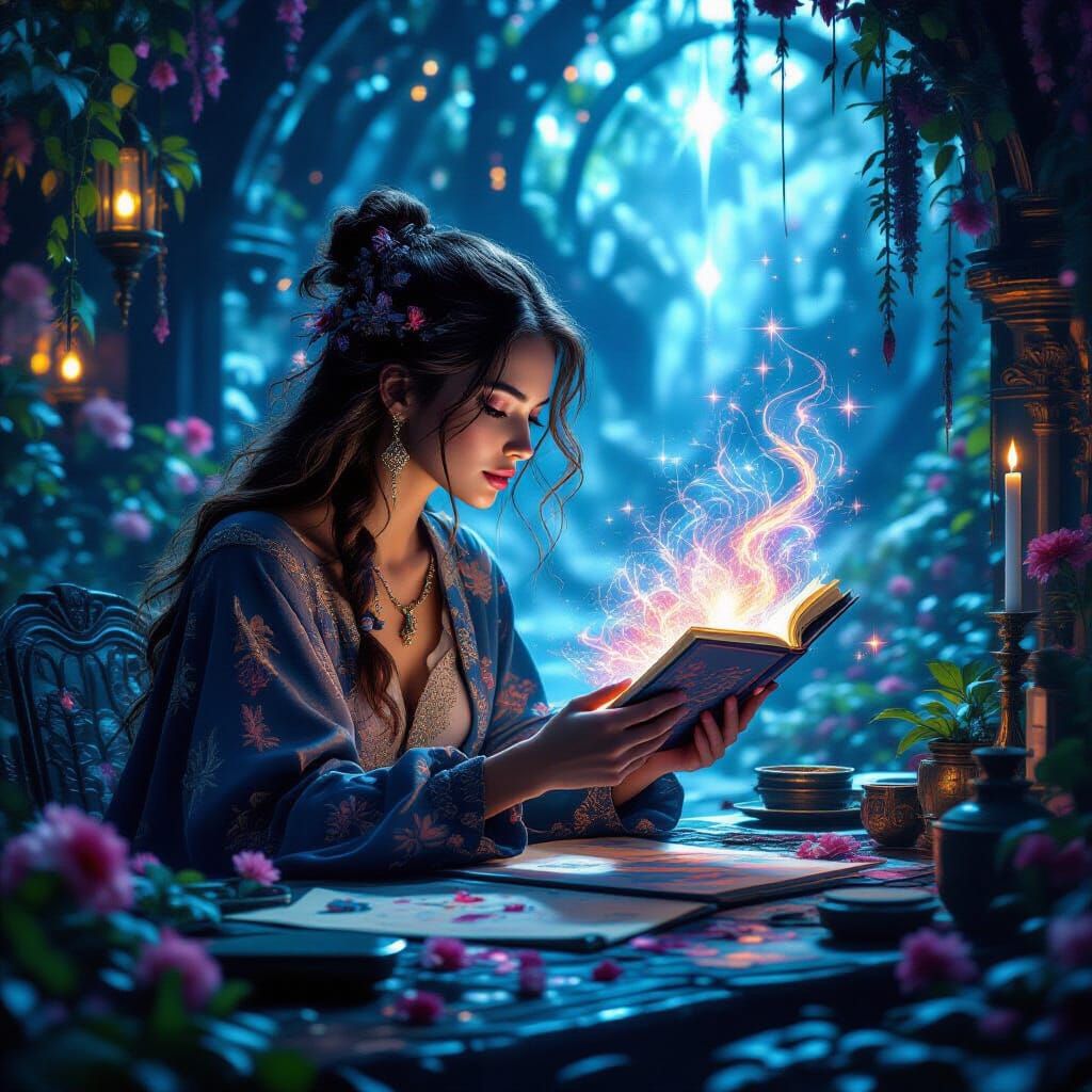 Dream Designer Crafting Ethereal Visions with Cinematic Glow