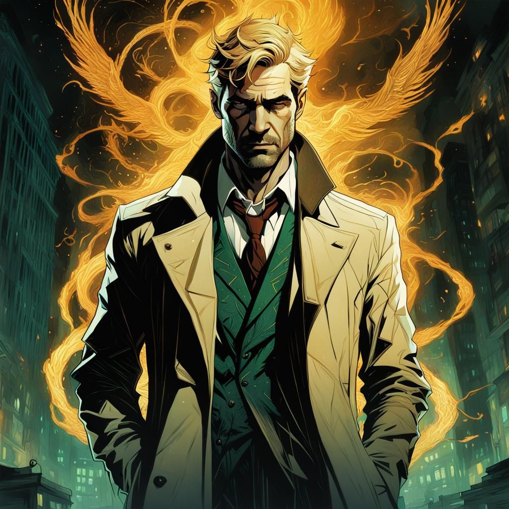 John Constantine: Sinister Masterpiece in Ethereal Style