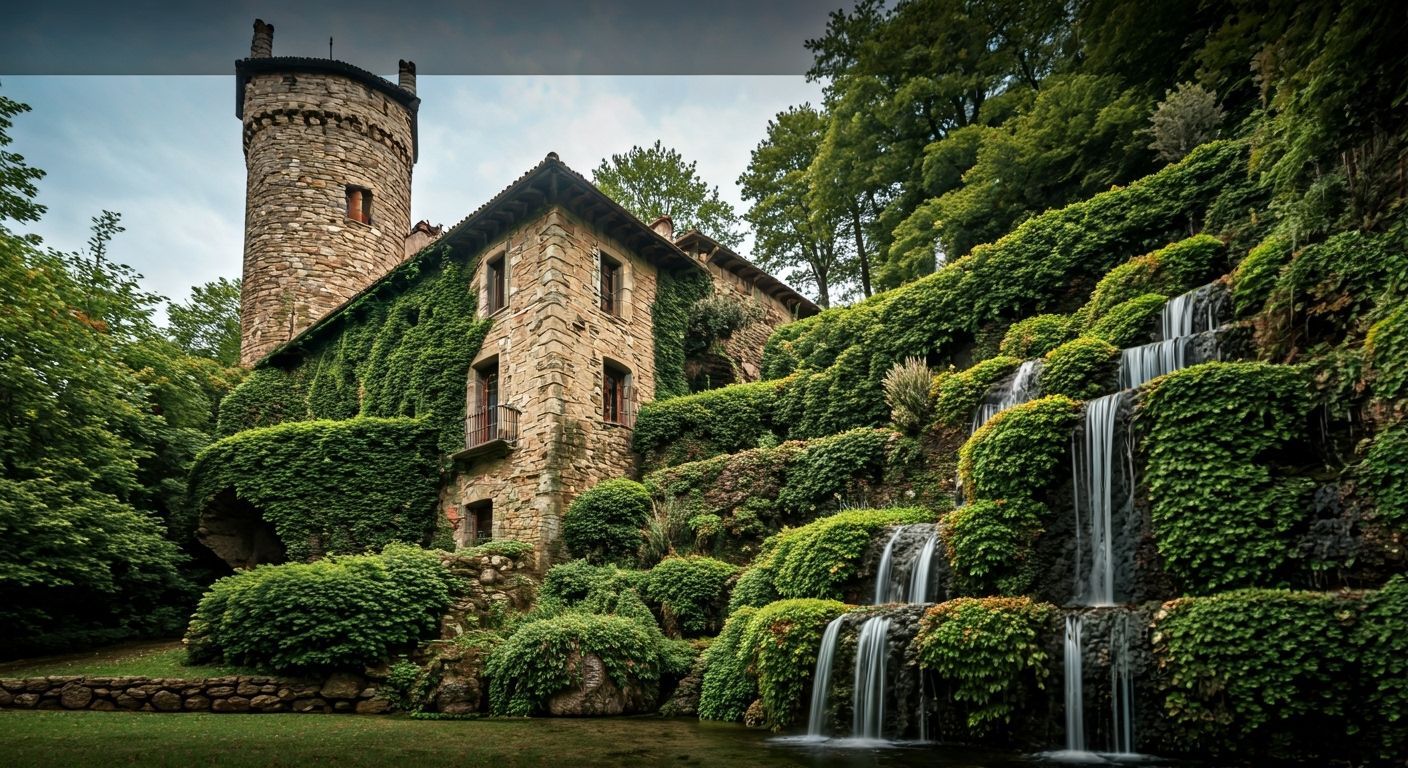 Rustic Art Nouveau Dream House in Lozère