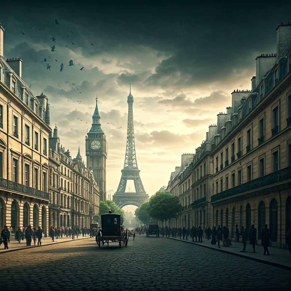 London and Paris During the Napoleonic Wars