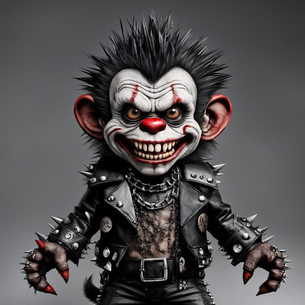 Cyberpunk Horror Toddler