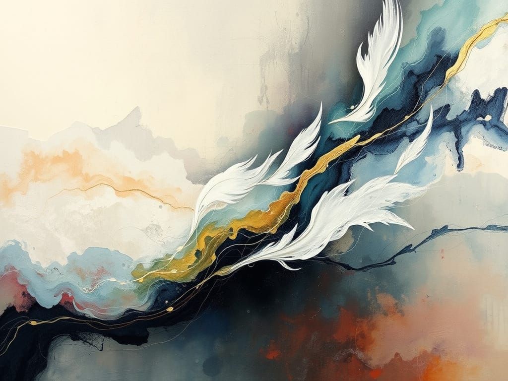 Ethereal Oil Painting in Expressive Style