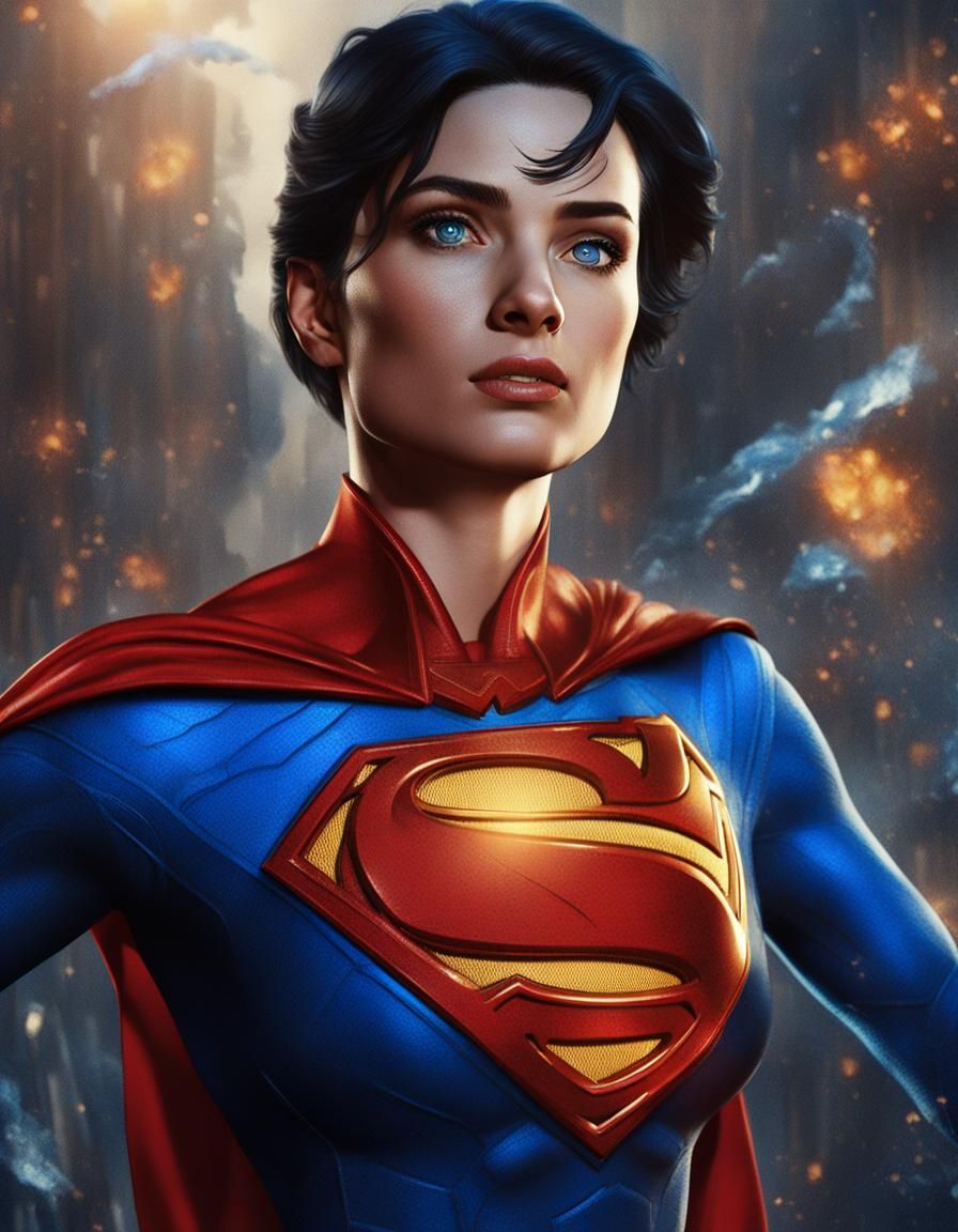 Lara Kent: Superman's Daughter, Detailed Fantasy Portrait