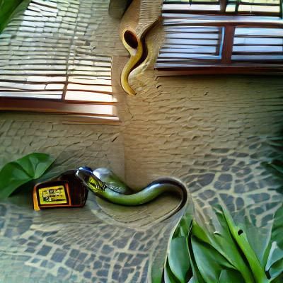 AI Generated Image from a Simple Prompt