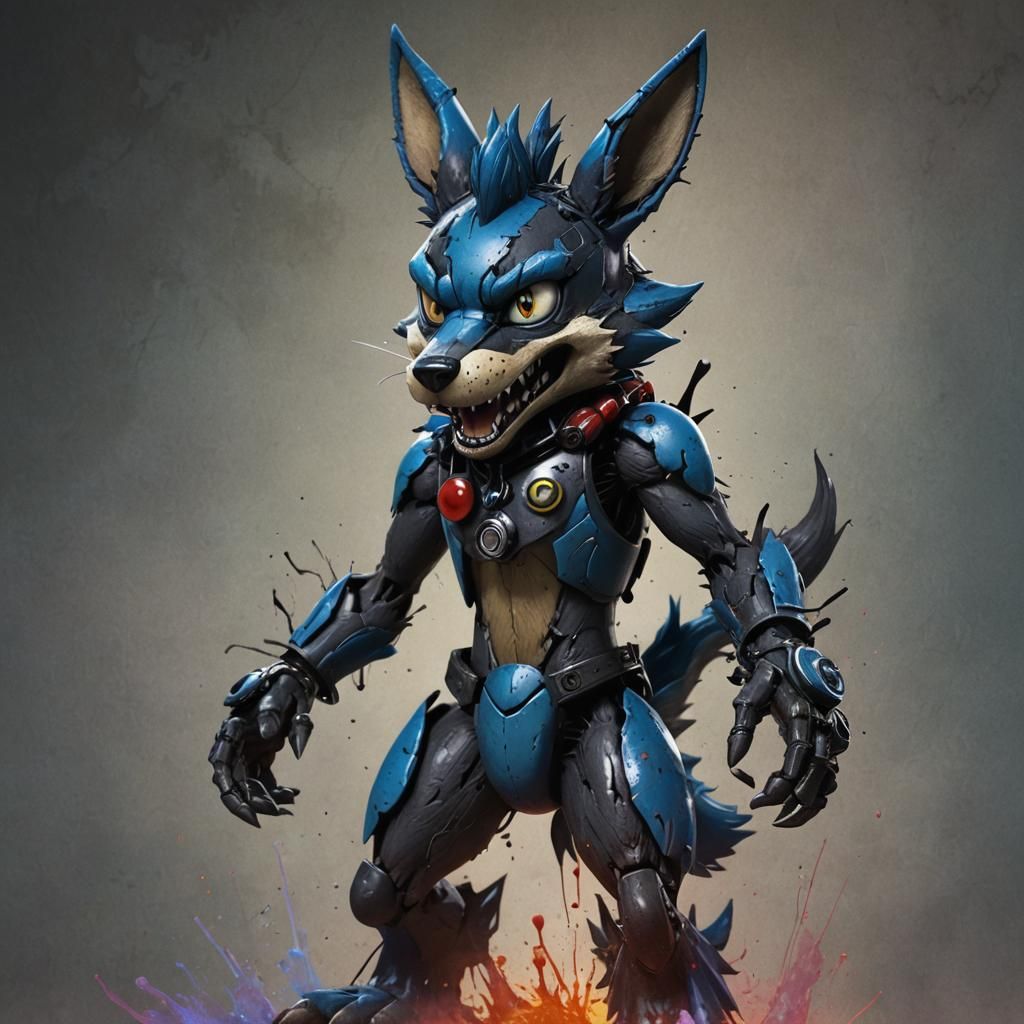 Lucario animatronic