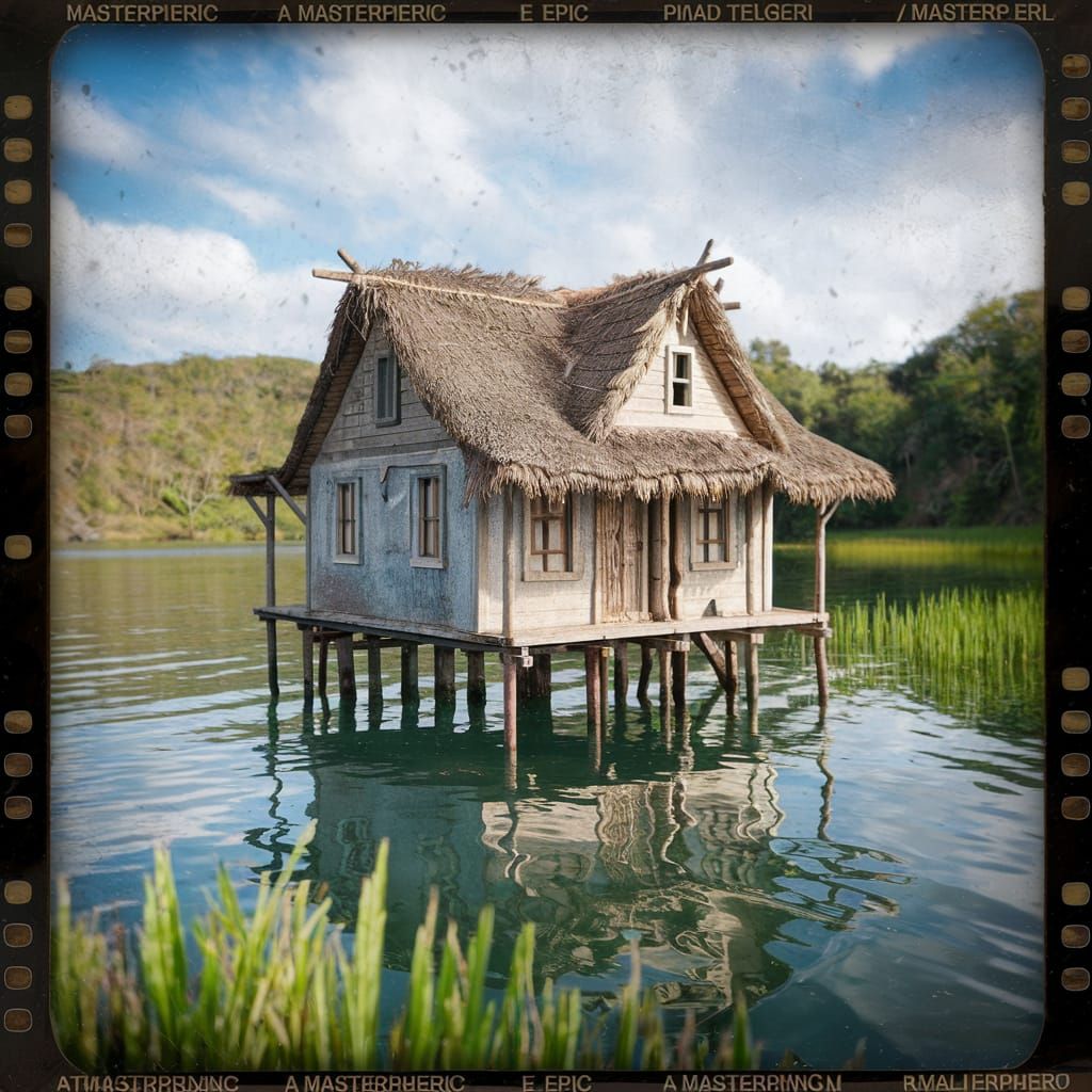 Hut on the water