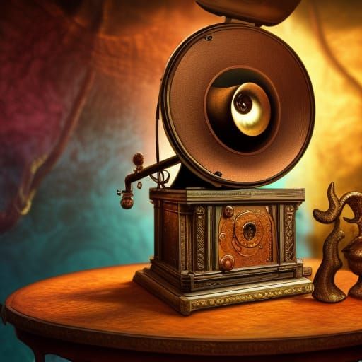 Vintage Record Player