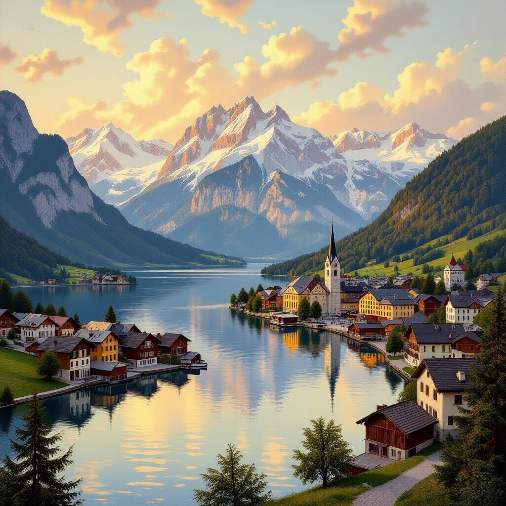 Austria: Alpine Majesty in 19th-Century Style