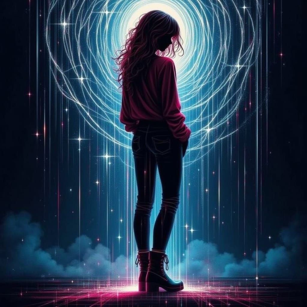 Standing in the Digital Rain