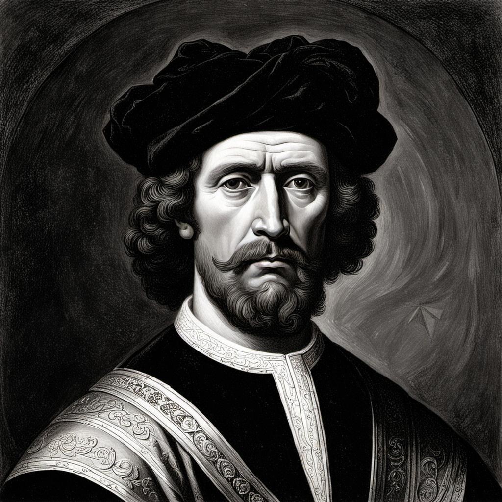 Classical Portrait in Traditional Style