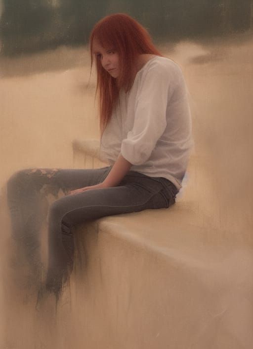 Detailed Hyperrealistic Painting in Ornate Style