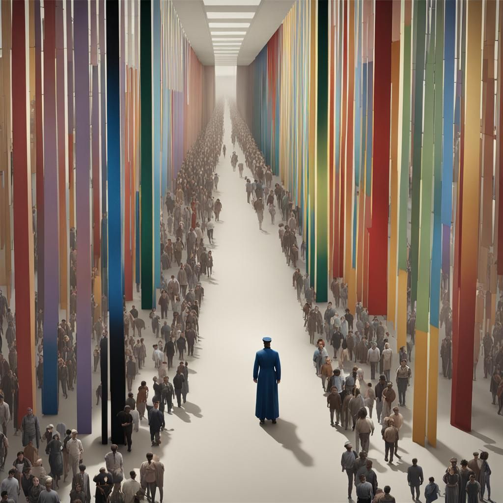 Color Line: Fantasy Concept Art in 8k Resolution