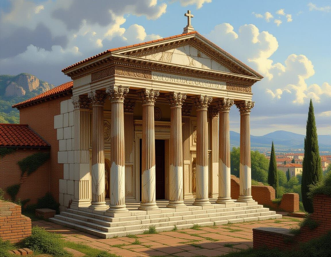 Ancient Roman Temple