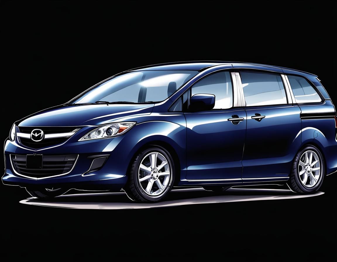 2013 Mazda MPV in Anime Style