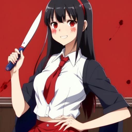 13 Days of Halloween Countdown - Yandere Horror Girl Day!