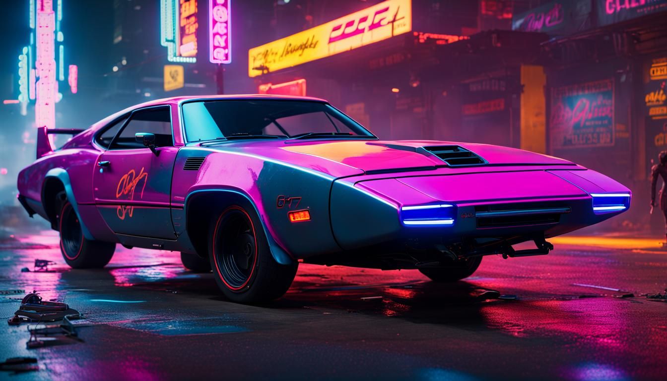 Cyberpunk 2099: Classic 1969 Dodge Daytona
