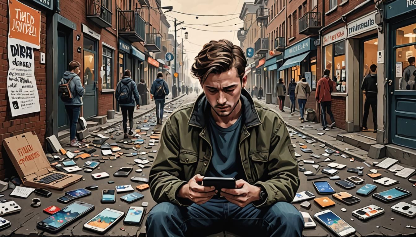 Social Media Addiction: A Visual Representation