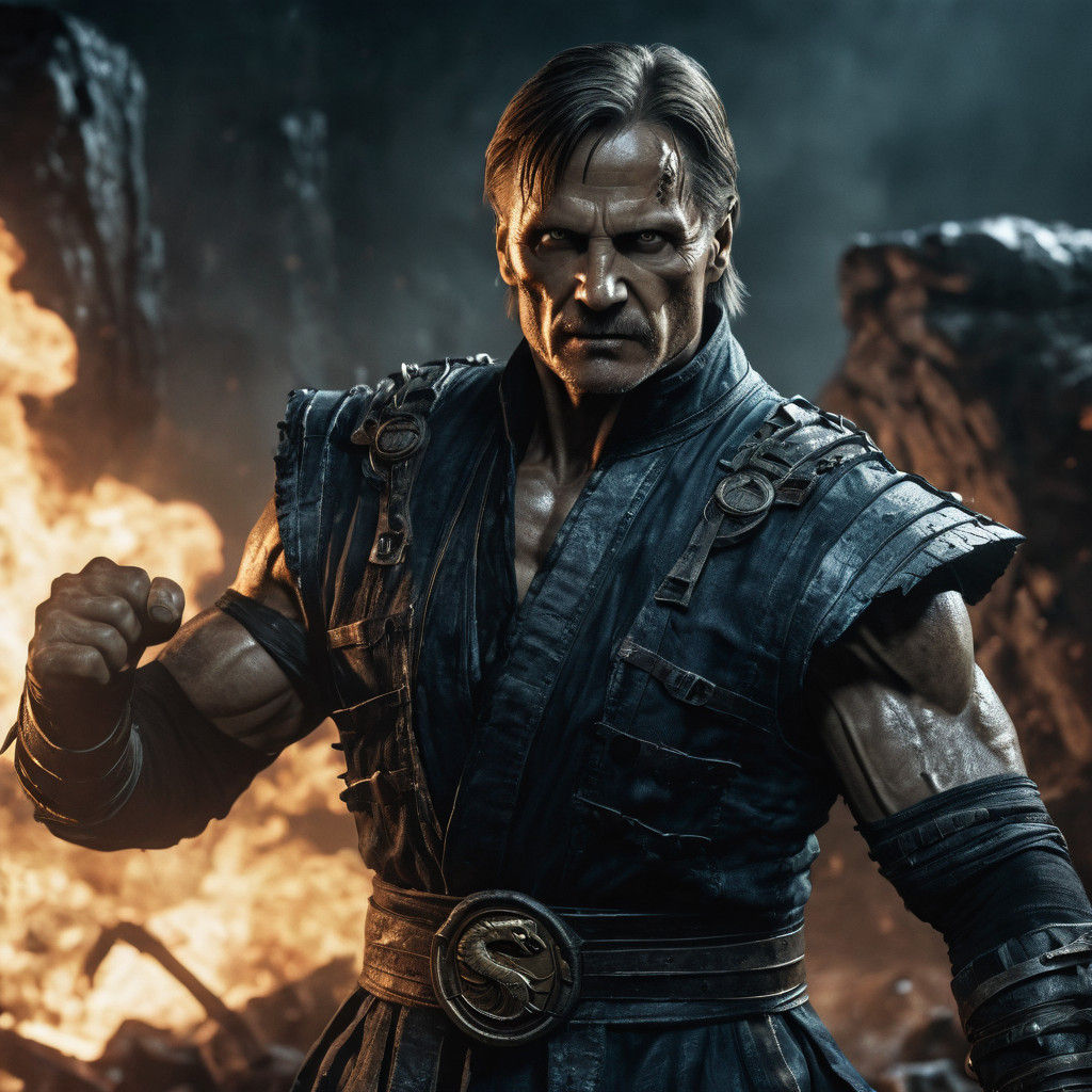 Viggo Mortensen as Epic Johnny Cage