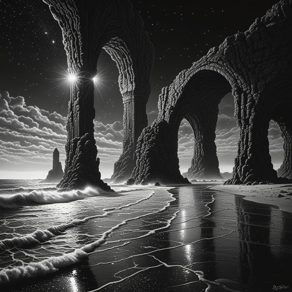 Road of Wonders Over Sea Arches