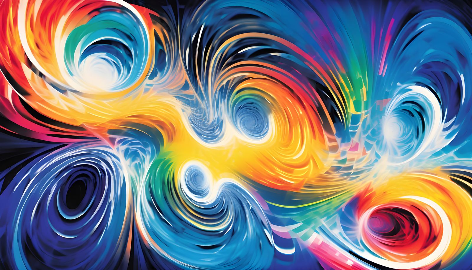 Vivid Cosmic Geysers in Primitive Art Style