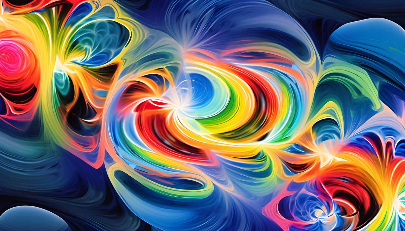 Vivid Cosmic Maelstroms in Primitive Art Style