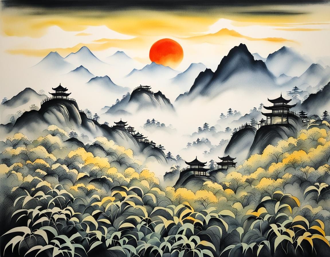 Rising sun