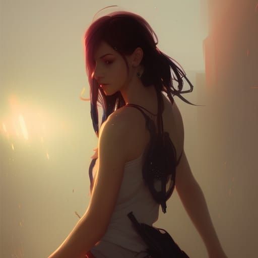 Beautiful Woman Concept Art in 8k Resolution