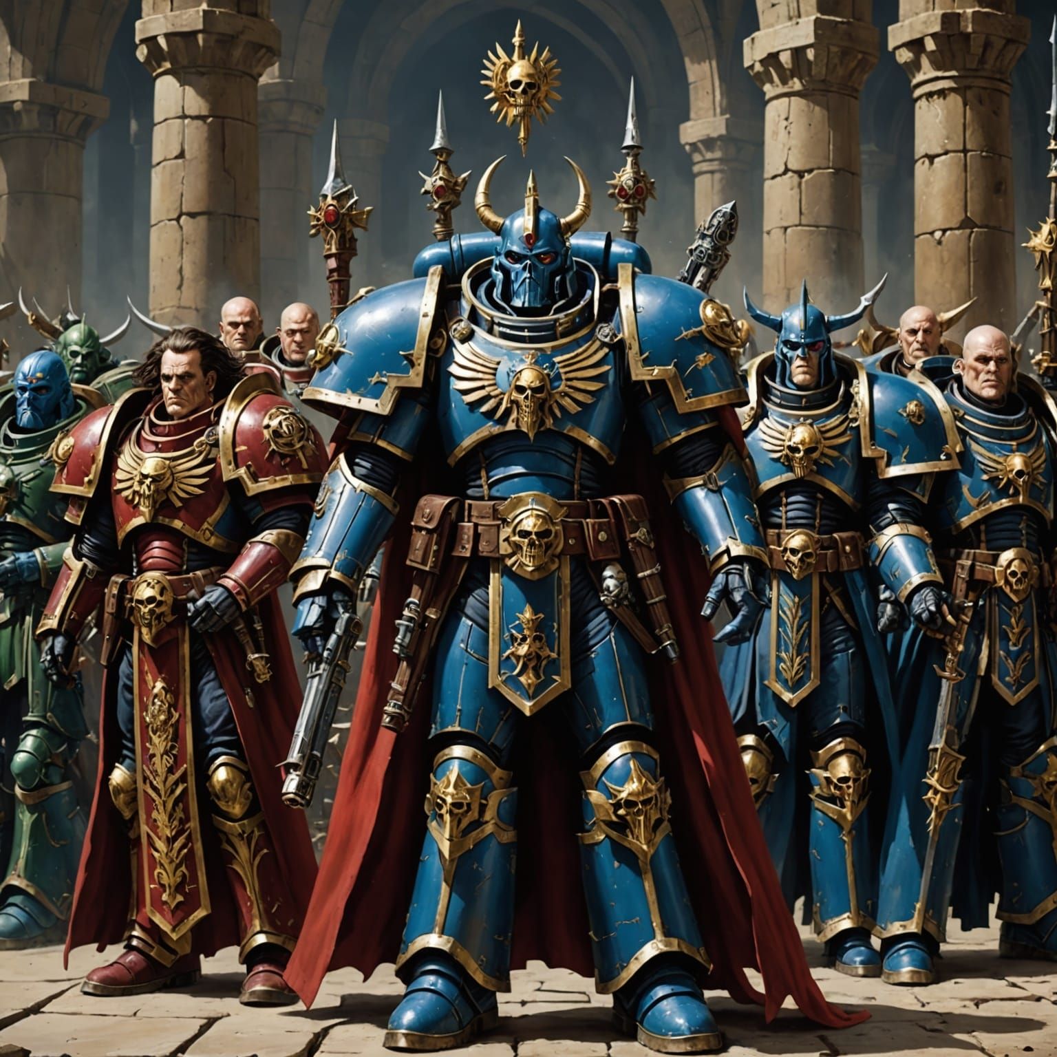 The High Lords of Terra: Warhammer 40K