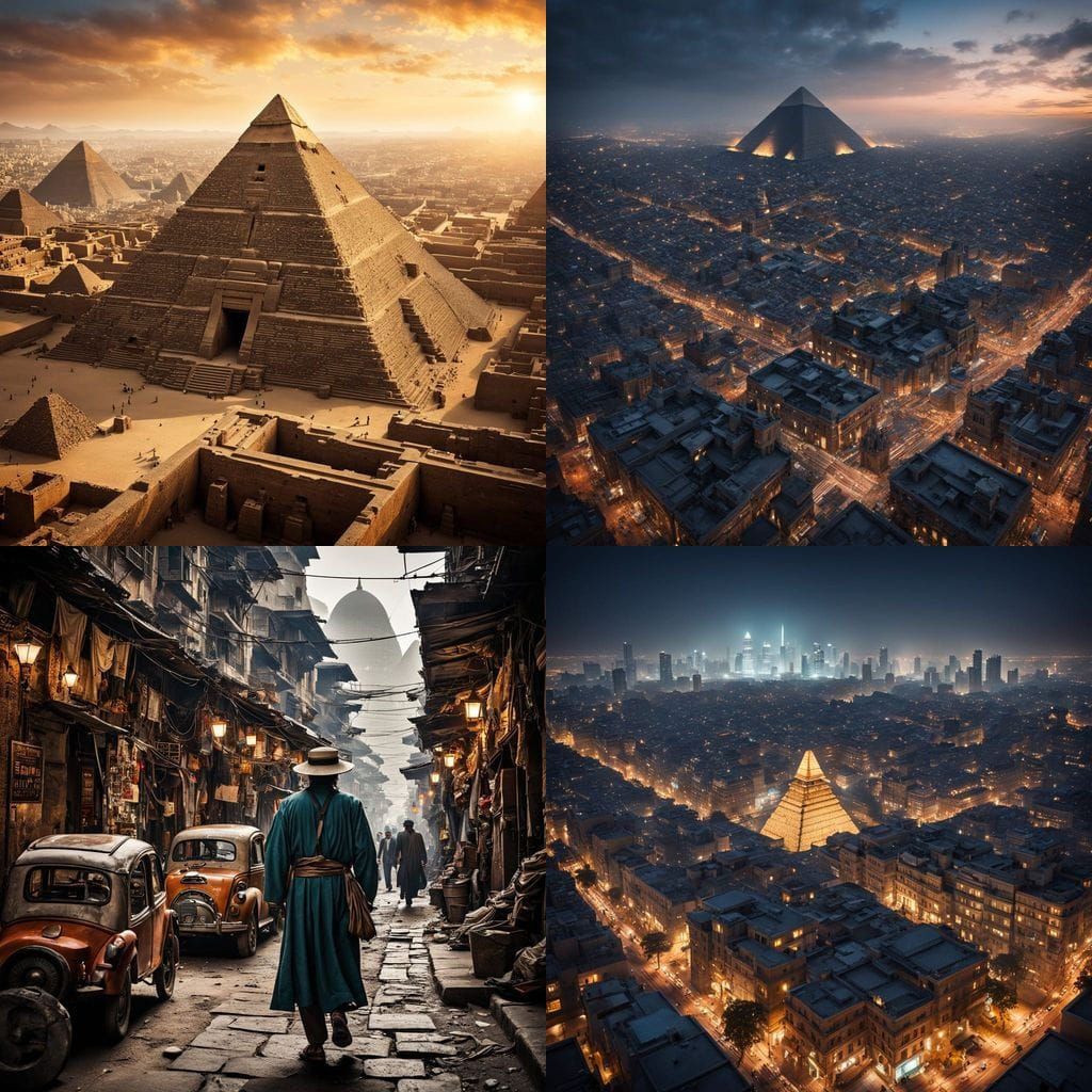 Giant Metropolis Unveiled Beneath Ancient Pyramids