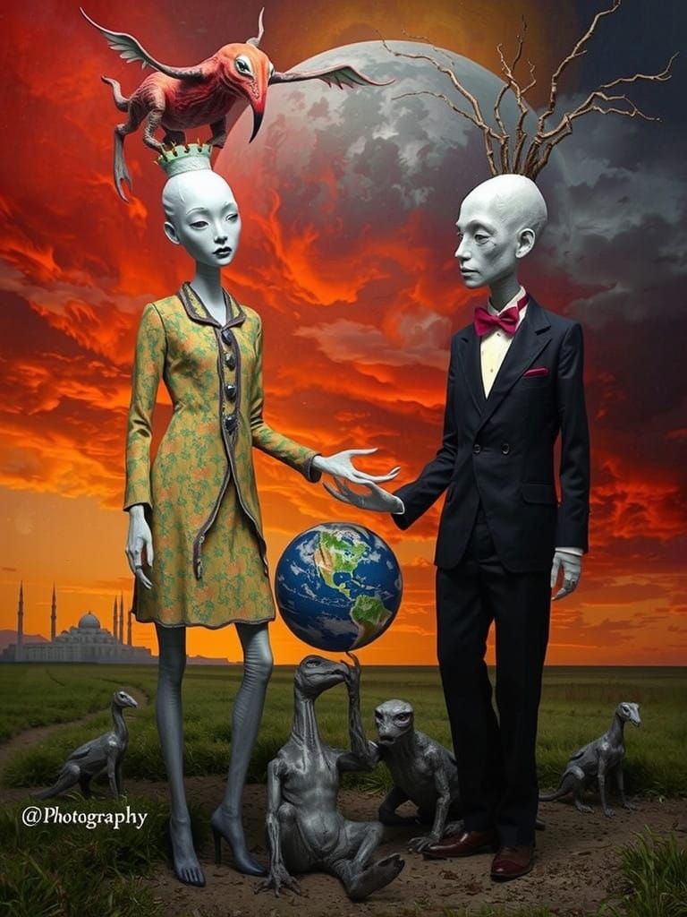 "Because of what's at Stake - Yes I will join You." - The World in question would adapt to its climate emergency and wil...