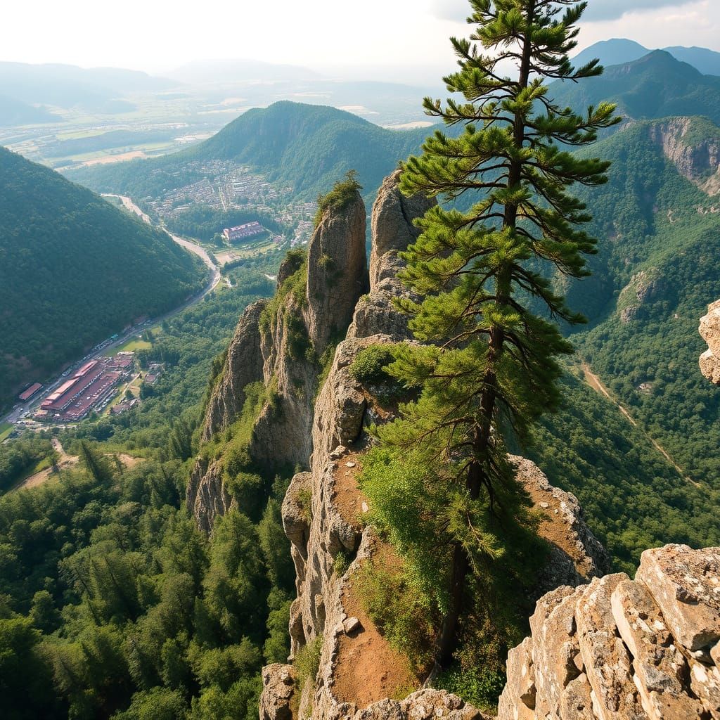 AI Generated Image of Elevated View