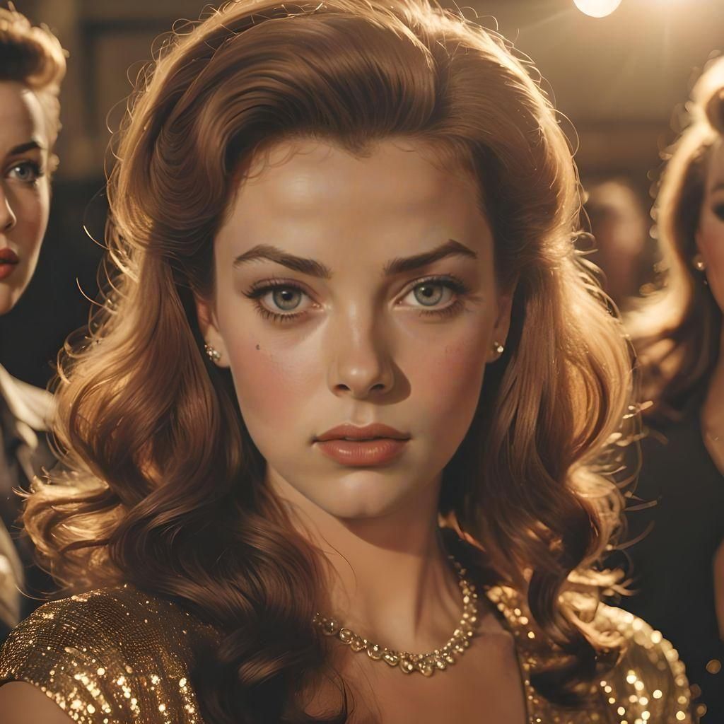 Hyperrealistic Portrait of a Beautiful Young Woman